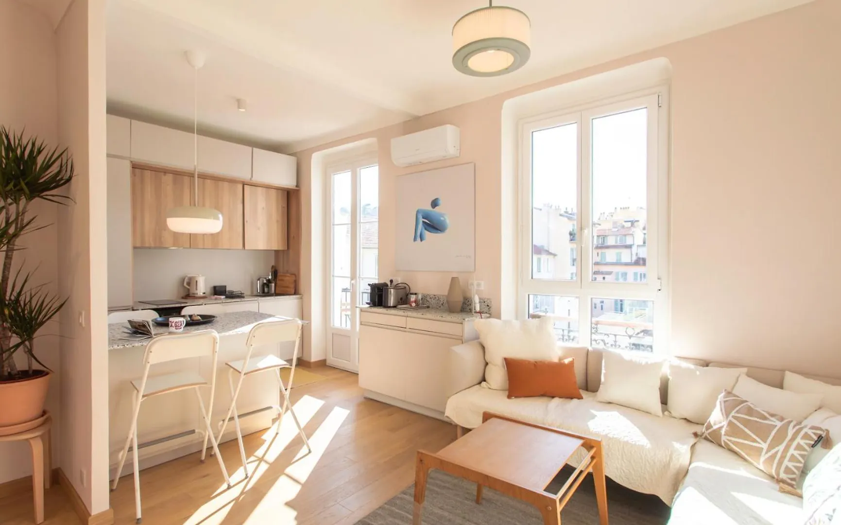 #25 2Bdr Port, 5Min From The Old Town Balcony, Ac&Wifi Apartment Nice 0*,